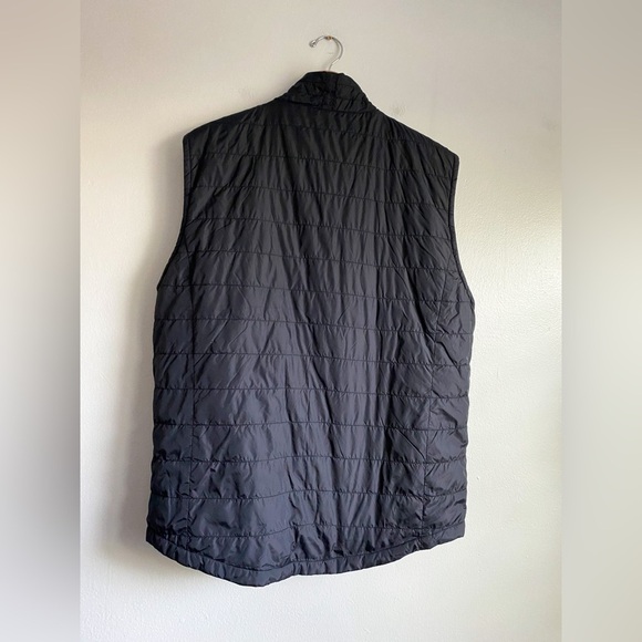SpaceX Men's Black Gray Reversible Quilted Puffer Vest Outdoor Space Science XL - Picture 8 of 9